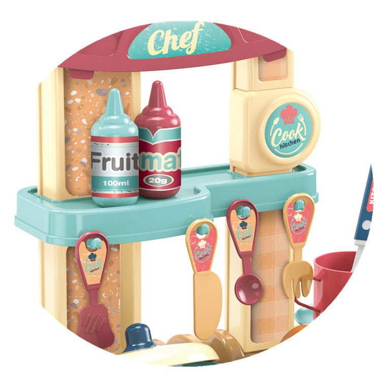 3 in 1 Kitchen Kids Pretend Play Toy Set - Dshop.com.au