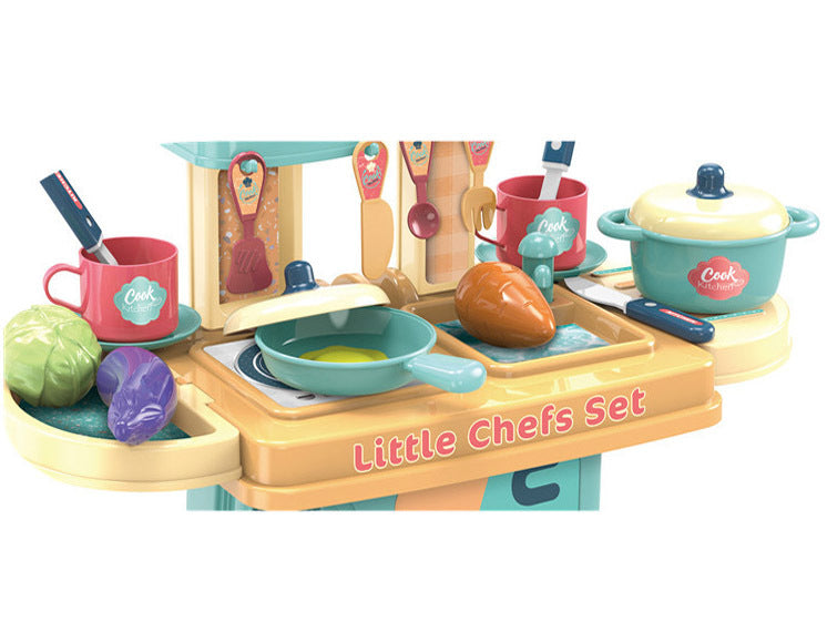 3 in 1 Kitchen Kids Pretend Play Toy Set - Dshop.com.au