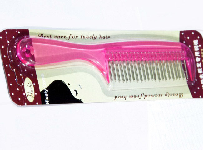 Anti Static Stainless Steel Teeth Comb - Dshop.com.au