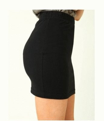New Stretch Black Fitted Mini Skirt - Dshop.com.au