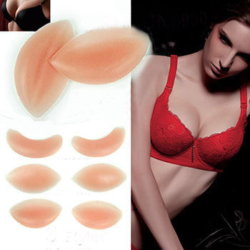 Breast Enhancer Silicone Fillet Bra Insert 3 Styles