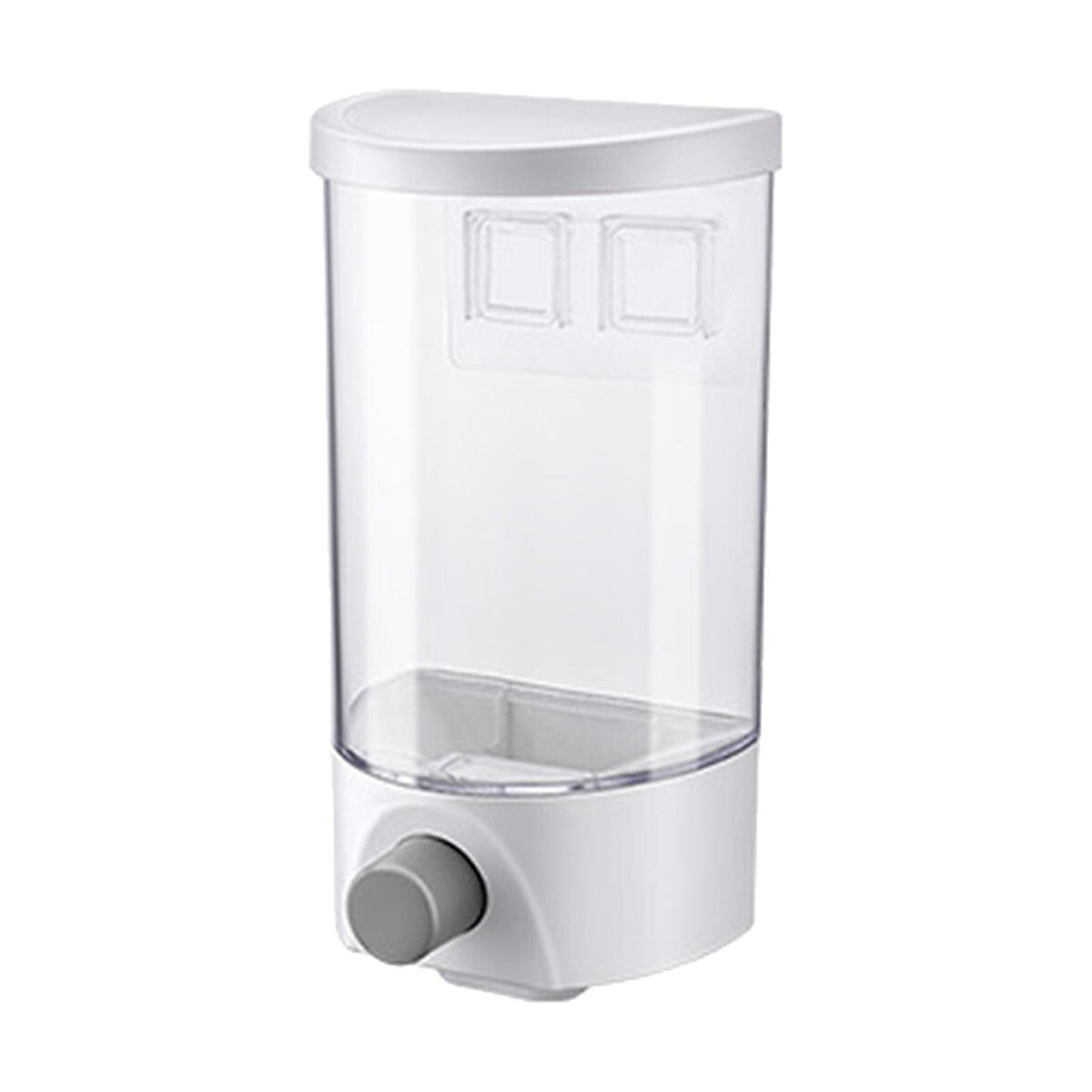 Wall-Mounted Food Dispenser Storage Box Kitchen Rice Grain Container - Dshop.com.au