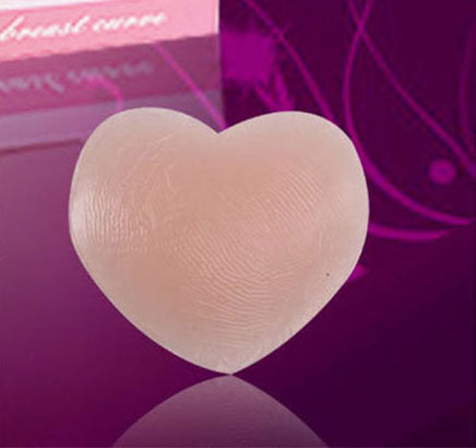 2PC Love Heart Shaped Silicone Adhesive Nipple Covers Breast Pads - Dshop.com.au