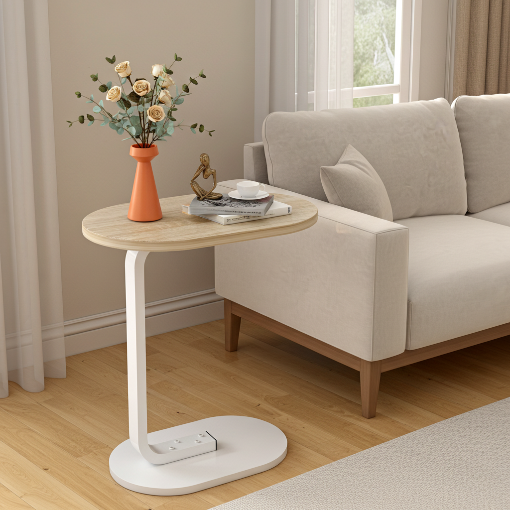 Cogency Sofa Bed Side Table Laptop Desk Accent Coffee Stand