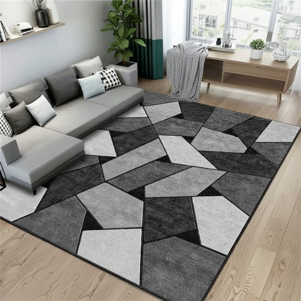Large Rock Rug Carpet Mat (230 x 160)