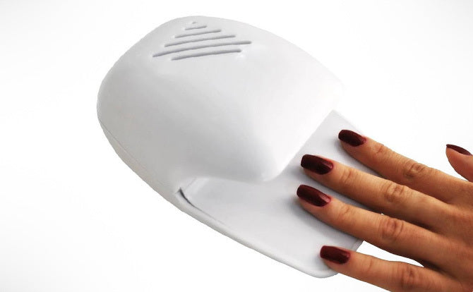 2 x Nail Dryer Fan for Nail Art Beauty Salon Manicure Pedicure - Dshop.com.au