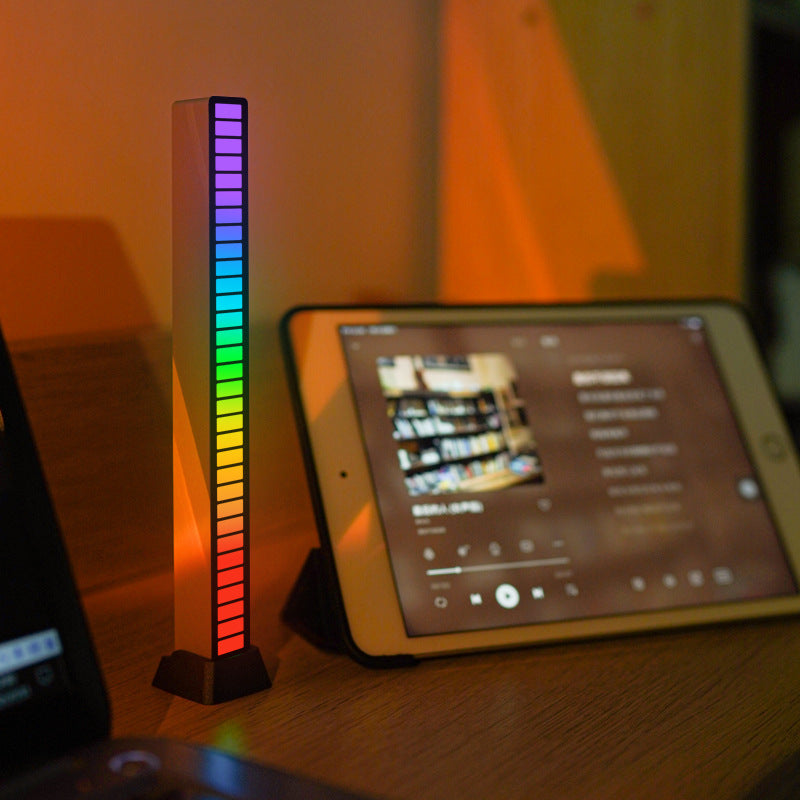 Smart 16 RGB LED Sound Control Music Rhythm Sync Light Bar Dancing Lamp - Dshop.com.au