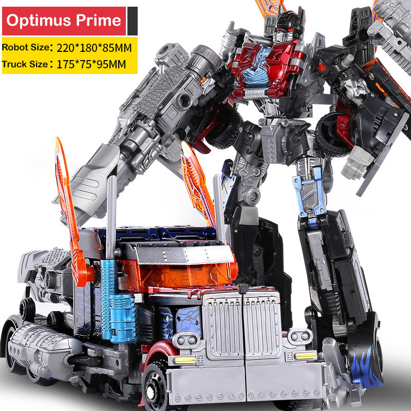 2 in 1 Prime Savior Robot Truck Transformer Alloy Toy
