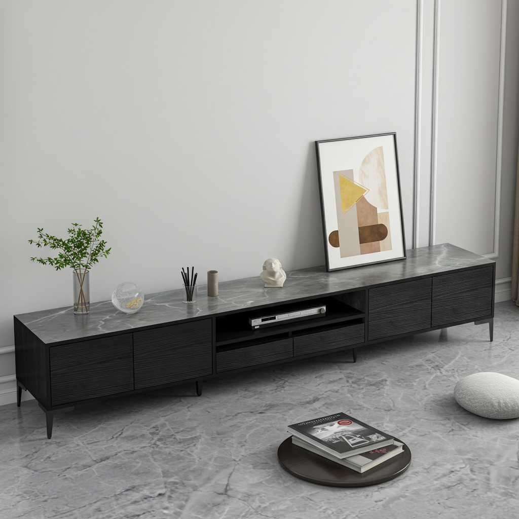 2m Minimalist TV Cabinet Entertainment Unit 200cm