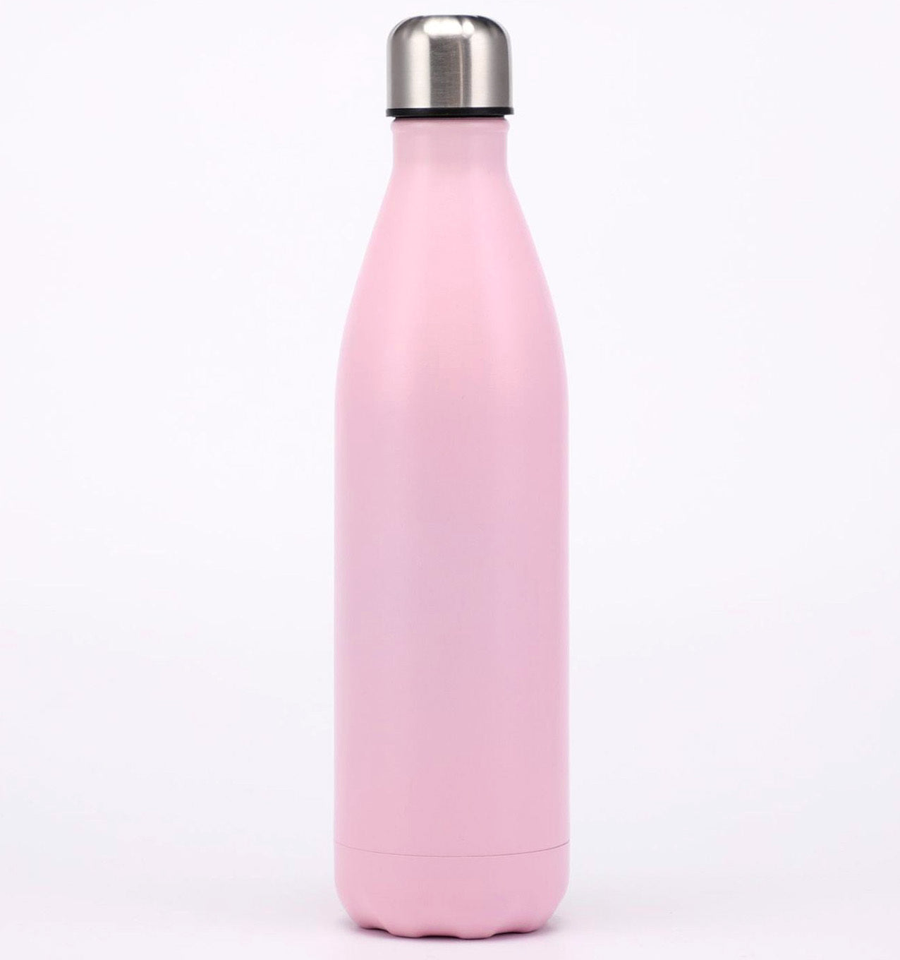 750ml Large Stainless Steel Vacuum Insulated Sports Water Bottle Thermal Flask (Pink) - Dshop.com.au