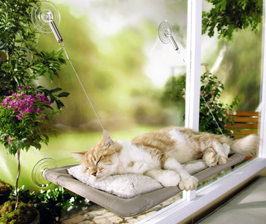 Sunny Seat Window Mounted Cat Bed Pet Hammock - Dshop.com.au