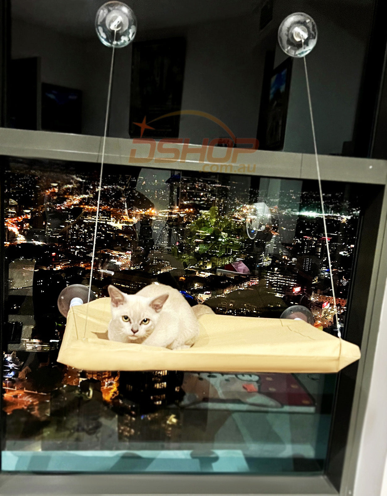 Sunny Seat Window Mounted Cat Bed Pet Hammock - Dshop.com.au