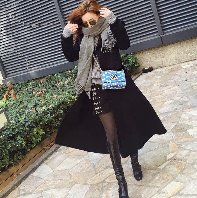 Soft Long Woven Wool Scarf - Dshop.com.au