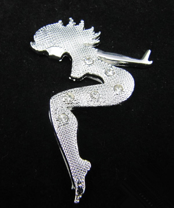 3D Beauty Badge Car Sticker Auto Decal Self-adhesive