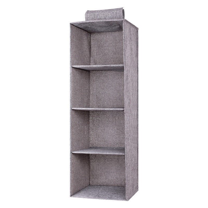 4 Level Wardrobe Cupboard Hanging Organiser