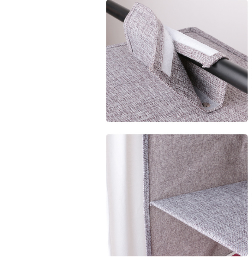 4 Level Wardrobe Cupboard Hanging Organiser