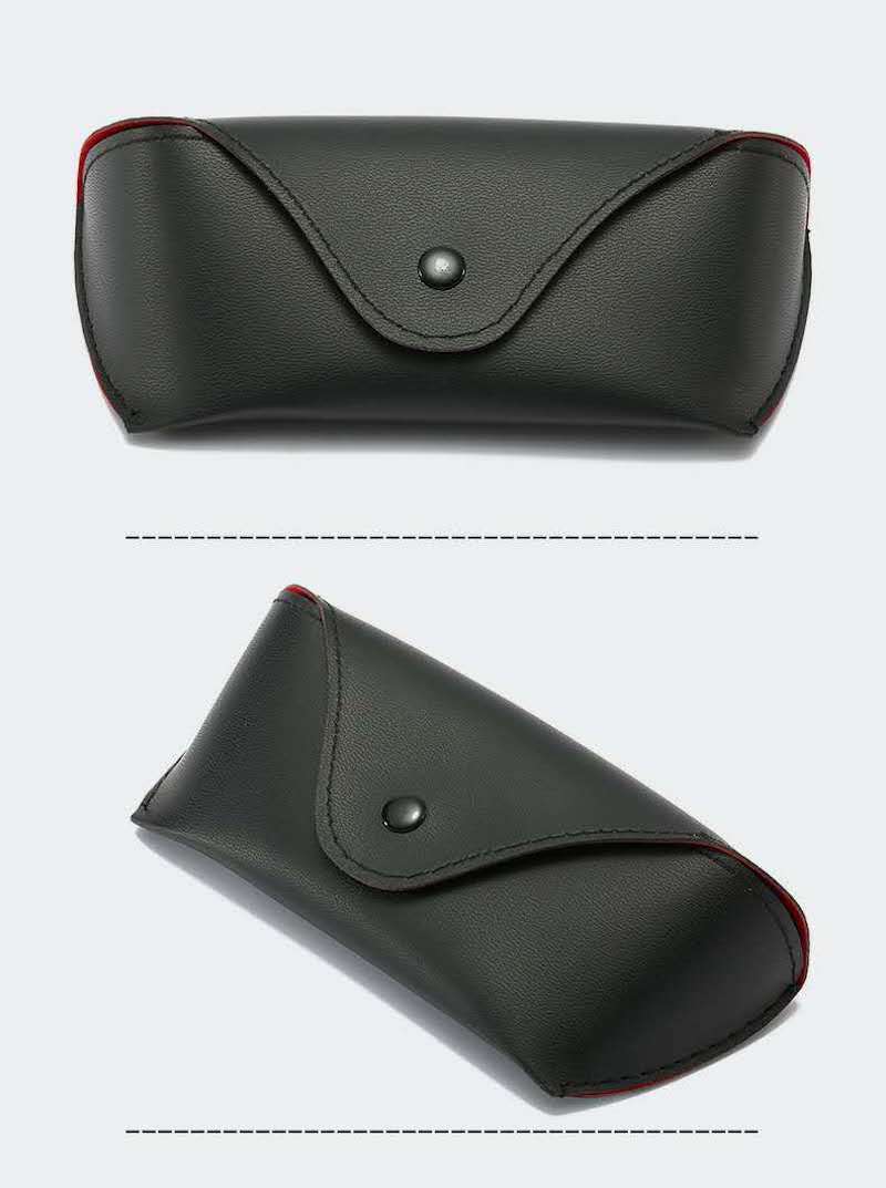 Deluxe Faux Leather Glasses Sunglasses Case