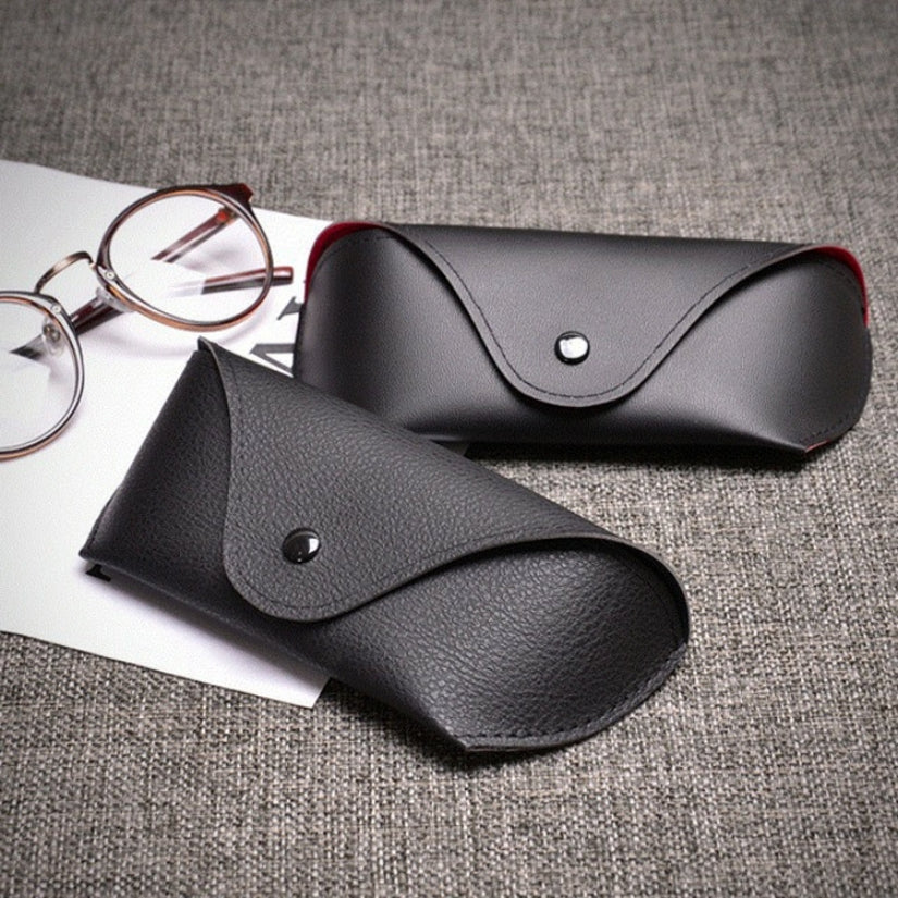 Deluxe Faux Leather Glasses Sunglasses Case