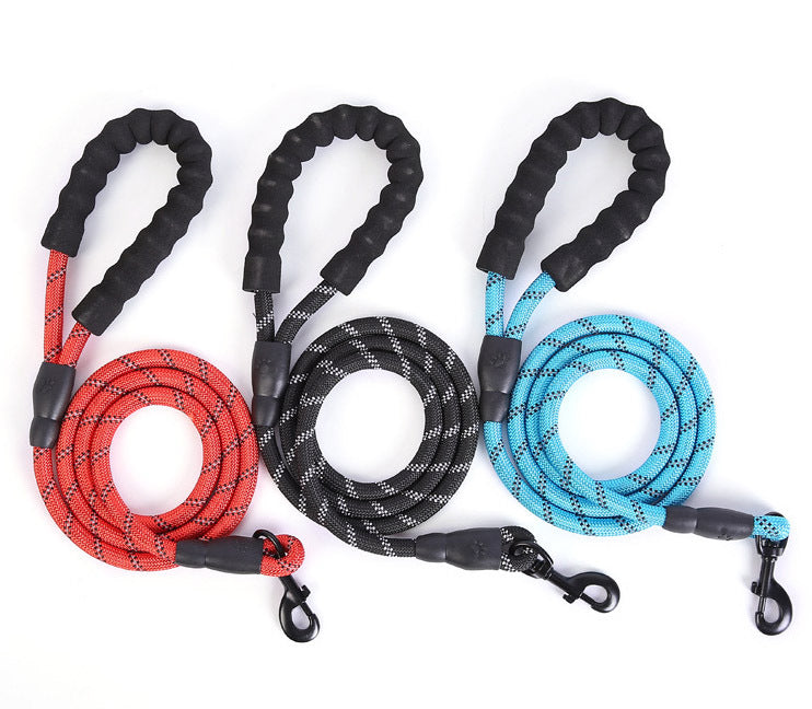 Dog Leash Comfortable Padded Strong Reflective Lead