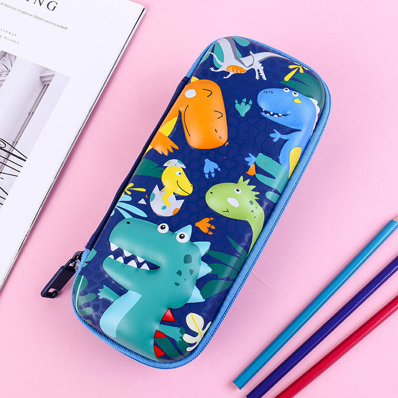 3D Dinosaur Pencil Box Case Storage Organiser