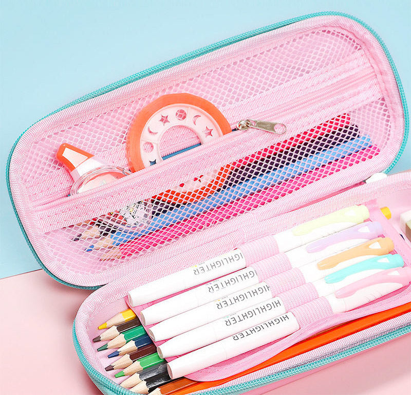 3D Unicorn Cupcake Pencil Box Case Storage Organiser
