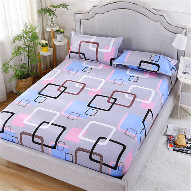 Geo Bedding Fitted Sheet - Queen Size 150cm