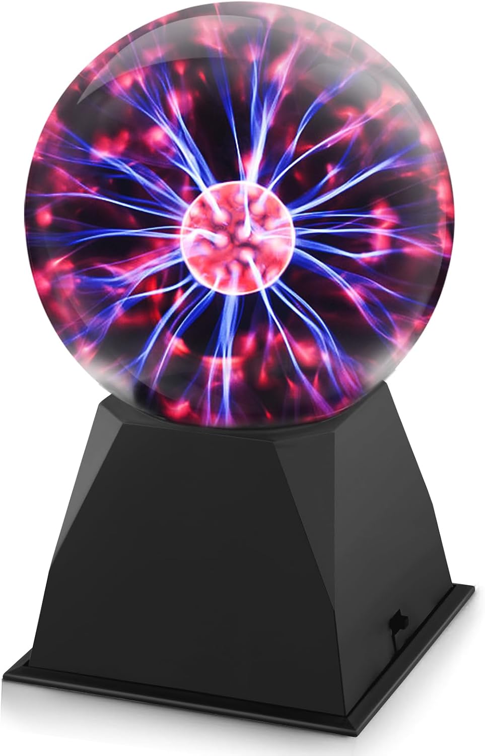 Magical Plasma Ball Night Light Lamp 5-Inch Touch Decor Globe