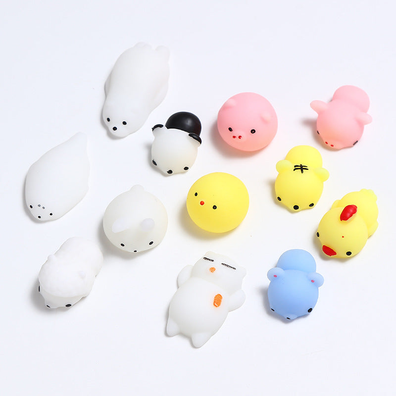 5 x Adorable Animal Squishes (Cute Cats)