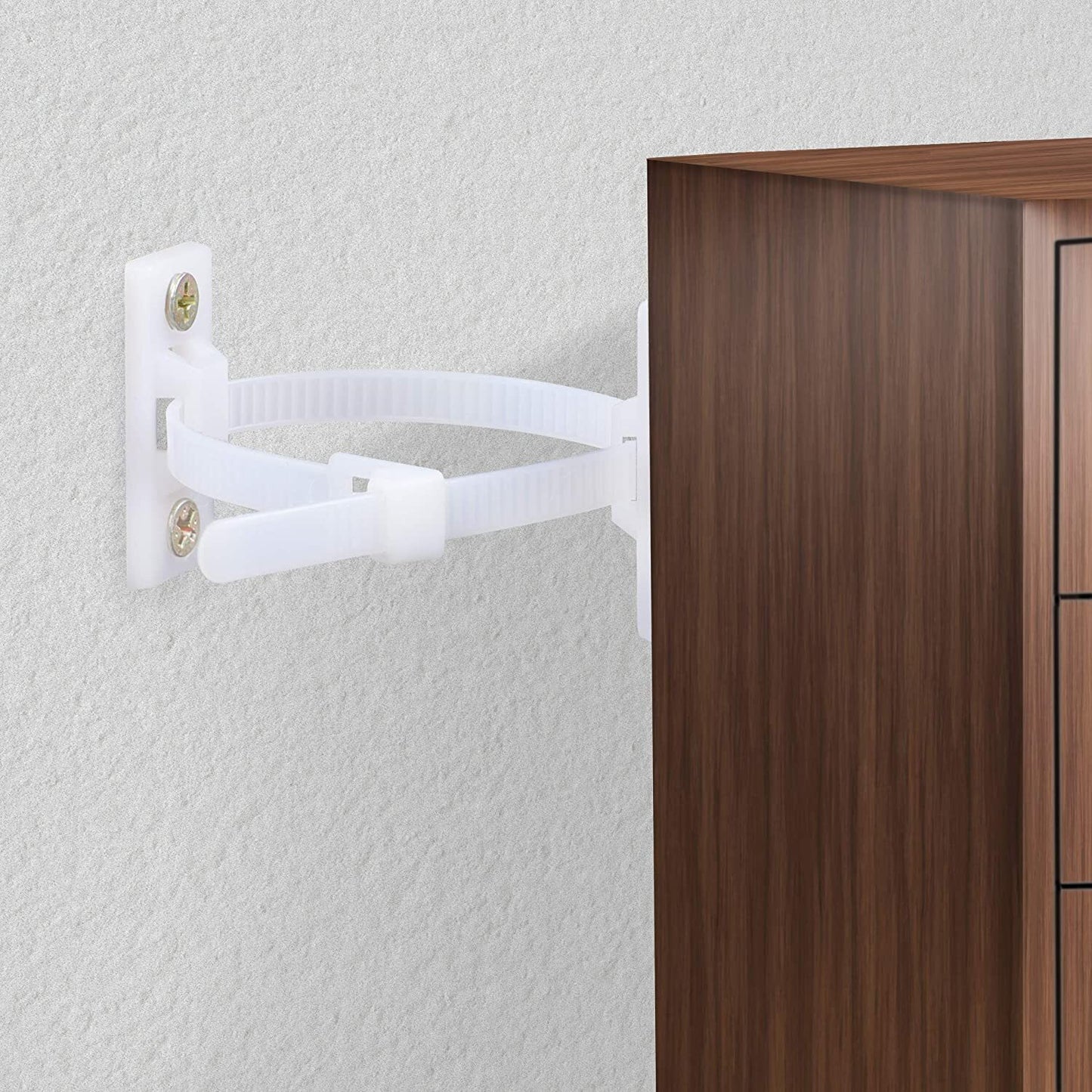 Anti-tip Furniture Safety Straps Wall Secure Anchors Baby Proofing Kit