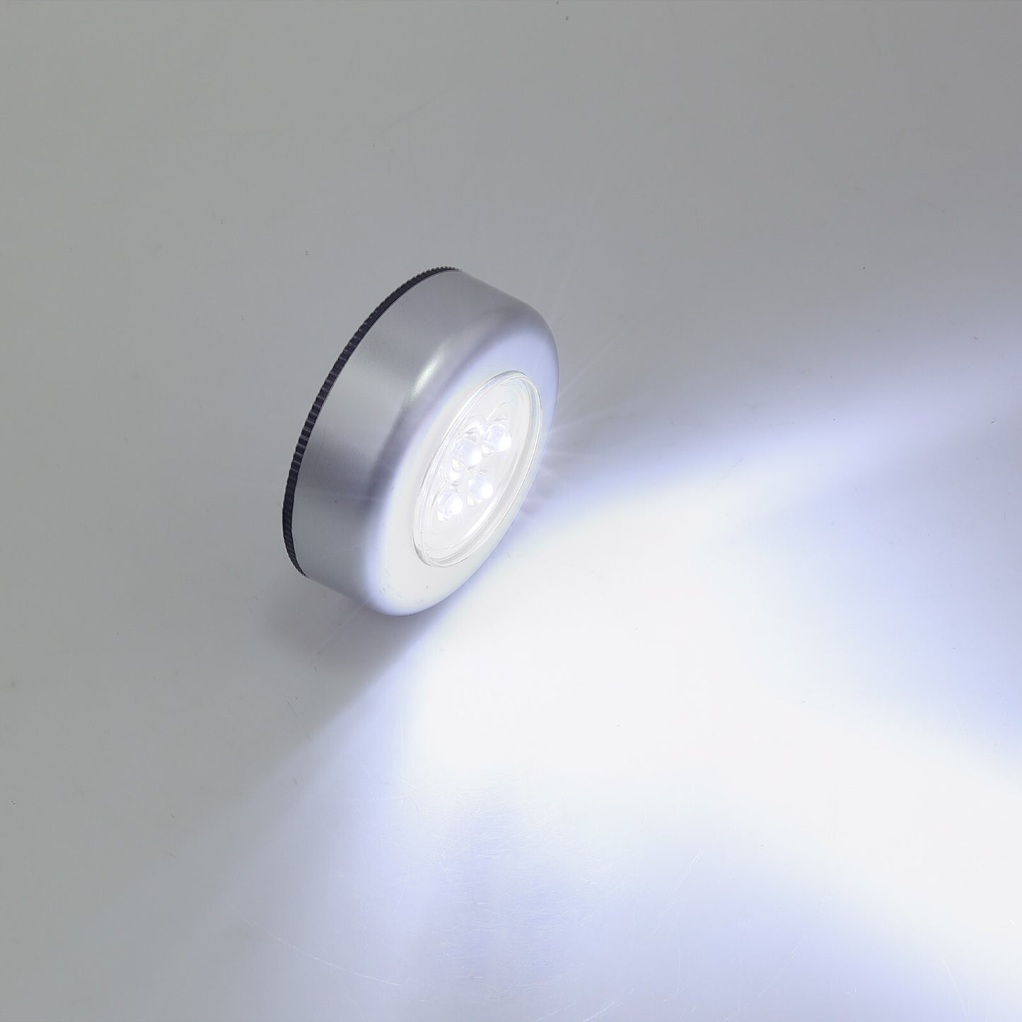 3 x Touch Control Night Light 4 LED Round Lamps