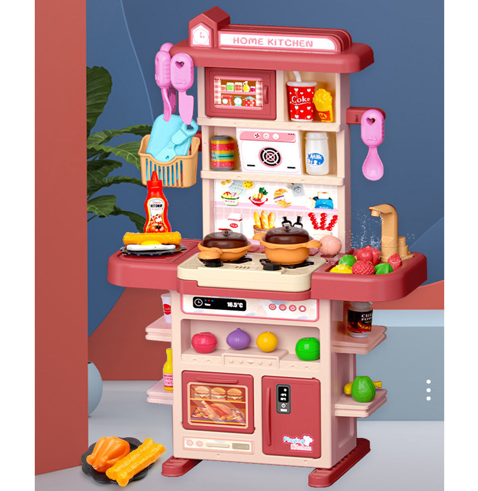 Multifunction Kitchen Kids Pretend Play Toy Set