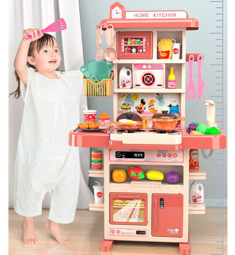 Multifunction Kitchen Kids Pretend Play Toy Set