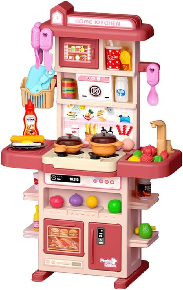 Multifunction Kitchen Kids Pretend Play Toy Set