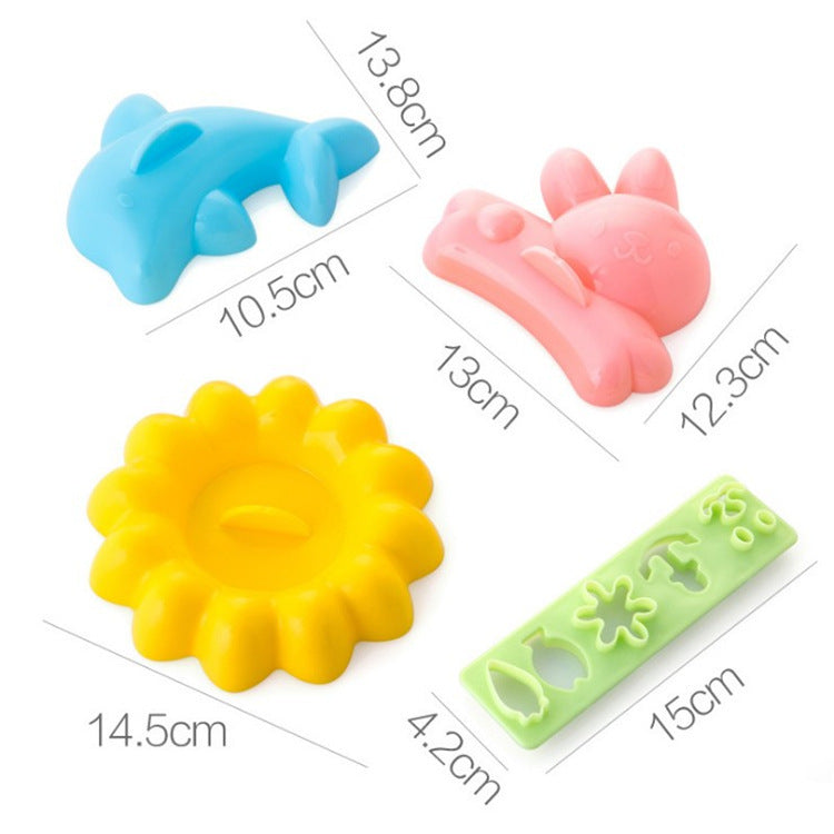 Creative Sandwich Cutter Shape Maker 4PC Set