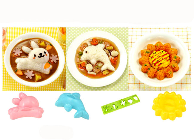 Creative Sandwich Cutter Shape Maker 4PC Set