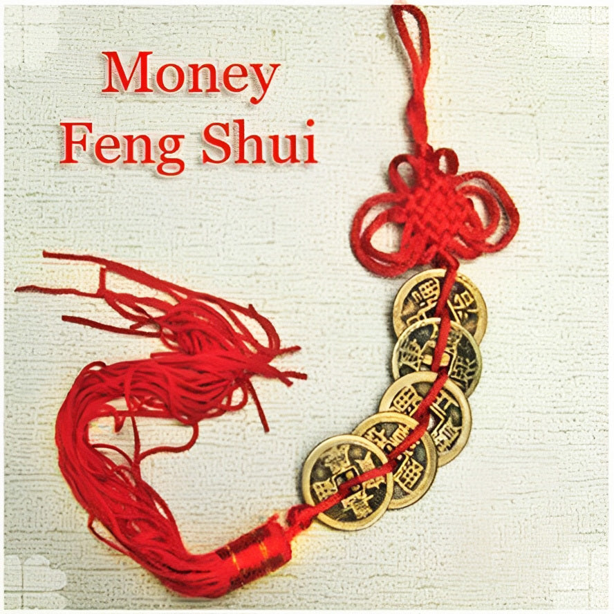 Feng Shui Coins Wealth and Success Lucky Charm Prosperity Protection Good Fortune Home Car Decor