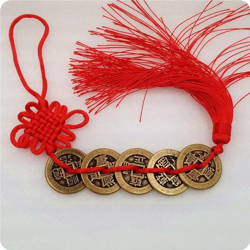 Feng Shui Coins Wealth and Success Lucky Charm Prosperity Protection Good Fortune Home Car Decor