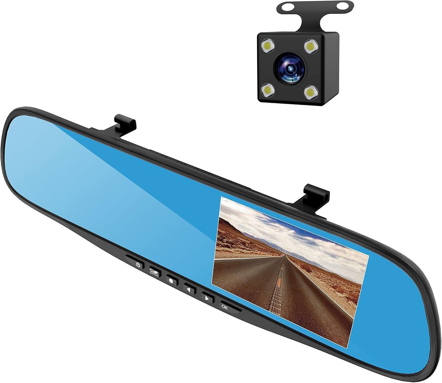 HD 1080P Advanced Reversing Camera Dual Front & Rear Car Dash Cam