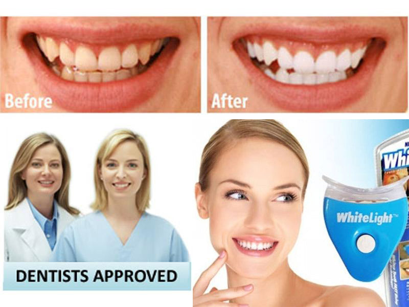 White Tooth Whitener System White Light Dental Care Whitening