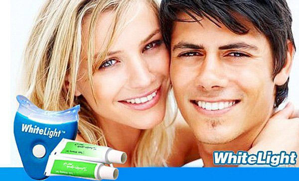White Tooth Whitener System White Light Dental Care Whitening