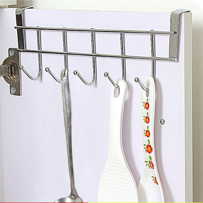 3 x Large 5 Hook Over Door Hanger Hanging Racks