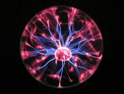 Magical Plasma Ball Night Light Lamp 5-Inch Touch Decor Globe
