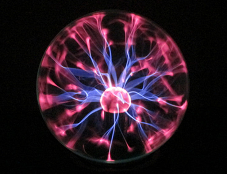 Large 8-inch Magical Plasma Ball Night Light Lamp Decor Globe