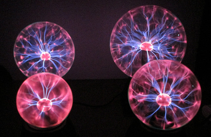 Large 8-inch Magical Plasma Ball Night Light Lamp Decor Globe