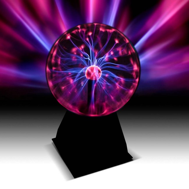 Large 8-inch Magical Plasma Ball Night Light Lamp Decor Globe