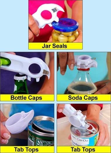 7 In 1 Kitchen Tool Can Jar Bottle Tin Opener
