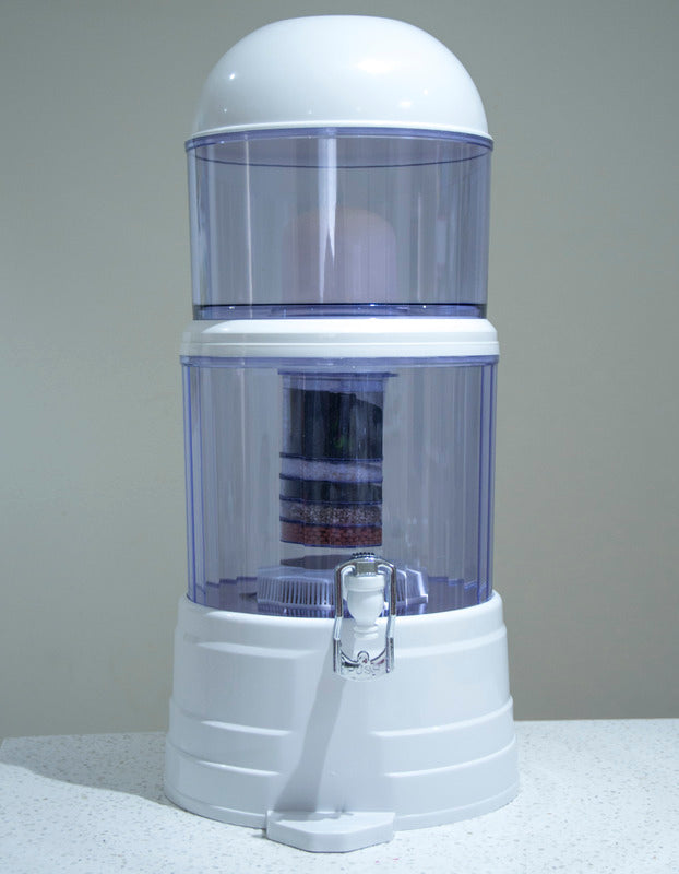 8 Stage Natural Mineral Benchtop Water Purifier Filter & 2 Bonus Extra Filters B