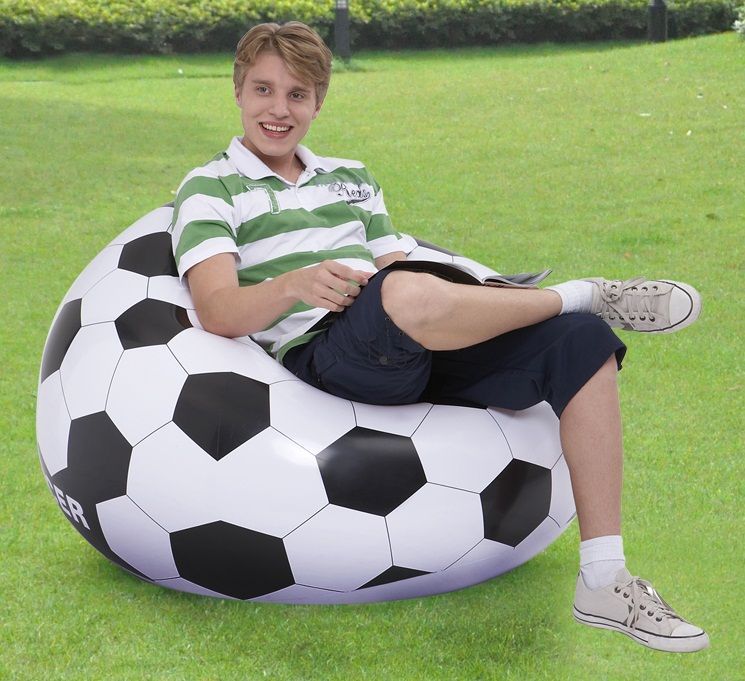 Bestway Inflatable Football Sofa Soccer Ball Chair