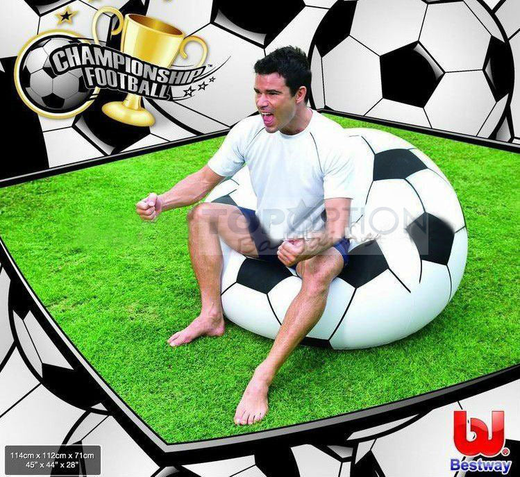 Bestway Inflatable Football Sofa Soccer Ball Chair