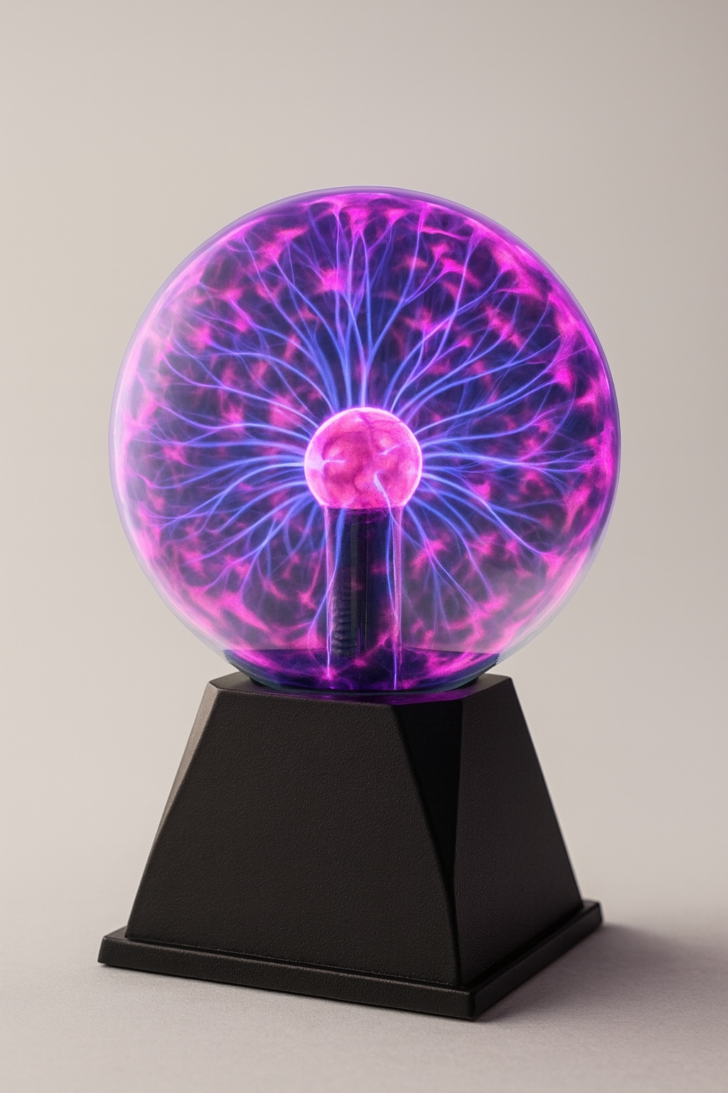 Magical Plasma Ball Night Light Lamp 5-Inch Touch Decor Globe